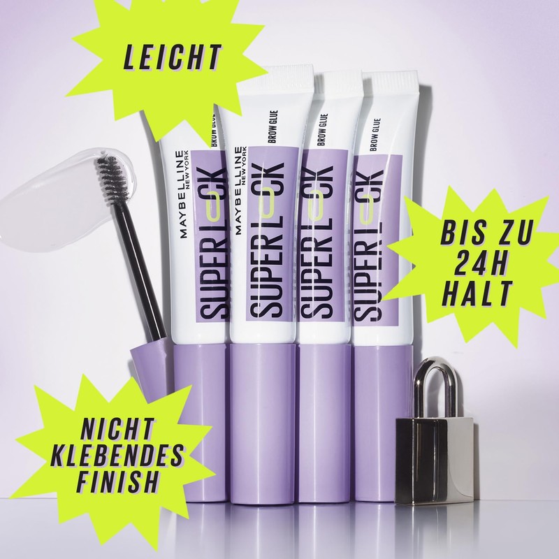 Maybelline New York Augenbrauengel, Für definierte Augenbrauen, Starker Halt ohne