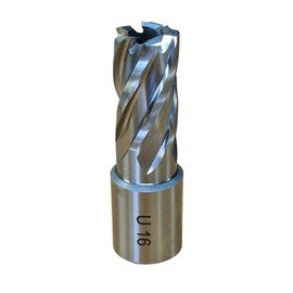16mm Broaching Cutter For Magnetic Drill Universal Fitting Mag Drilling Bit Annular cutter 12-32mm Diameter x 25 mm Length HSS Rotabroach Type Annular Mag Drill Broach Hole Cutter for Steel