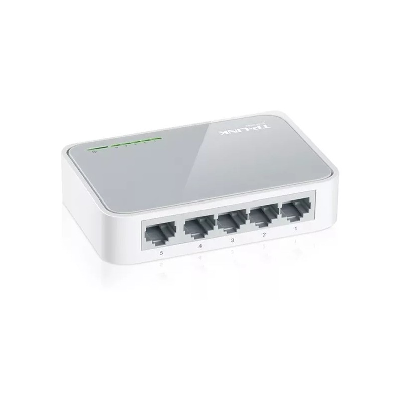 TP-Link Switch Tplink De Escritorio 5 Puertos 10/100 Mbps Tl-sf1005d