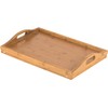 Home-It Bed Table Tray with Folding Legs - Bamboo Breakfast