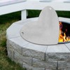 JAYGOVAN Fire Pit Cover Round 40" Foldable Fire Pit Cover