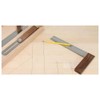Hedue Walnut 300 mm Blade 45 mm Stainless Steel Framing