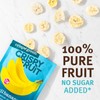 Crispy Green Natural Freeze-Dried Fruit, Banana Single-Serve, No Sugar Added,