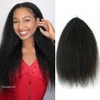 Ssawhair Kinky Straight Crochet Human Hair Knotless Pre-Separated Yaki Straight
