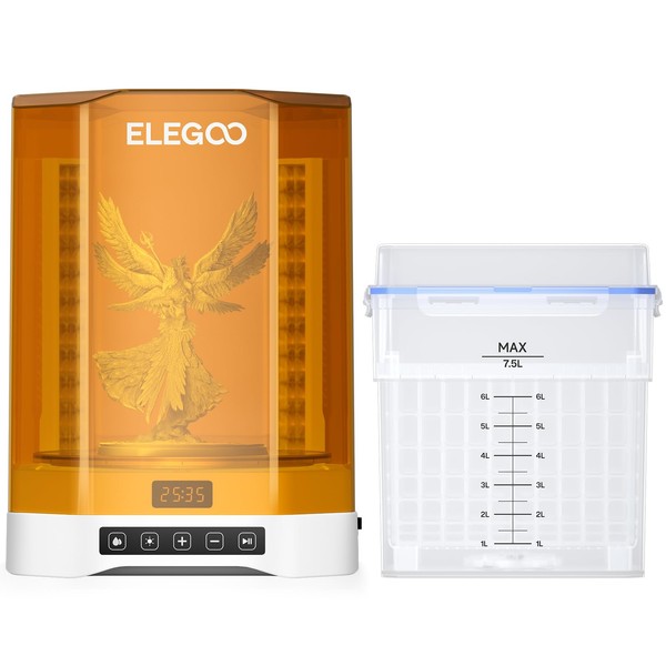 ELEGOO Mercury Plus V3.0 Wash and Cure Station, 7.5 L