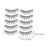 Baluue Sets Natural Looking False Eyelashes Pack Fluffy Lightweight Reusable