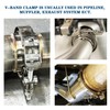 2 inch Quick Release V Band Clamp 304 Stainless Steel,