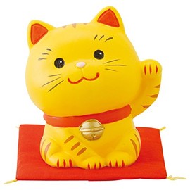 Shoho Happy Maneki Neko Small Tiger Left Hand Raise SN-016