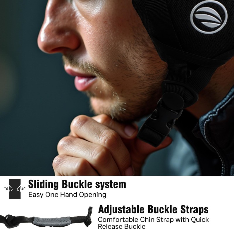 DKONI Ski Helmet for Adults (Large, Blue)