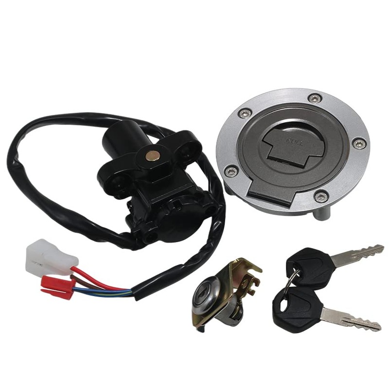 Ignition Switch Lock Key Fuel Gas Cap Key Set for