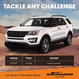 maXpeedingrods Lift Kits for Ford Explorer 2WD 4WD 2011-2019, Front 2.5" Rear 1.25" Spacers, Suspension Lift Kits, Black