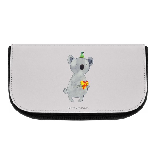 Mr. & Mrs. Panda Koala Cosmetic Bag Gift Grey Pastel