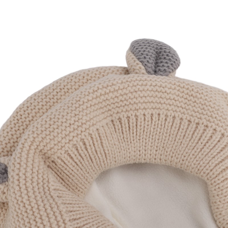 Knitted Rabbits Ear Pet Hat Noise Protection Warm Dog Grooming