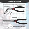 Electrical Disconnect Pliers Carbon Steel Electrical Connector Pliers Automotive Electrical