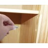 LIZOFERTAS Soporte Para Entrepaño Repisa Transparente Perno 50 Piezas
