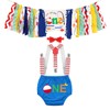 HIHCBF - Kit de decoración para Fiesta de O-Fish-ally One