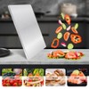 Stainless Steel Cutting Board with Lip for Kitchen,15.7 x 11.8