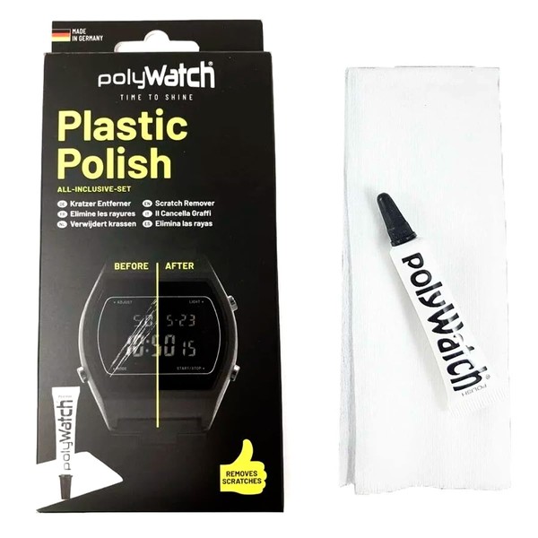 Polywatch Plastic Crystal Glass Polish & Scratch Remover Repair Tool