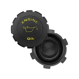 QAGGUM 2 Pcs Engine Oil Fill Cap Compatible with Cummins ISX ISX15 ISZ13 QSX15 Fit for Kenworth International ProStar Peterbilt Volvo VNL 670 Gen II Engines Replace 3687932 2869221 3104375