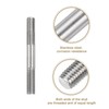 sourcing map 25Pcs M8x60mm 304 Stainless Steel Double End Threaded