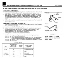 Hager Hinges 3.5"x3.5" Self Closing 1751 1/4" Radius US26d Satin Chrome