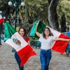 Bandera Grupo Carnavallia México Viva México Fiestas Patrias 150x90cm Satinada