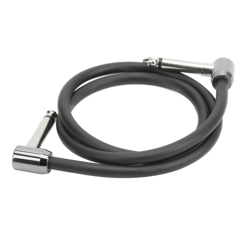 Guitar Patch Cable Metal Right Angle Guitars Effect Pedal Connecting
