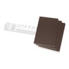 Moleskine CH018P2 Large Plain Cahier Journal - Coffee Brown (Pack