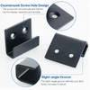 15mm Ceramic Tile Display Hooks Stainless Steel Flat J Hooks