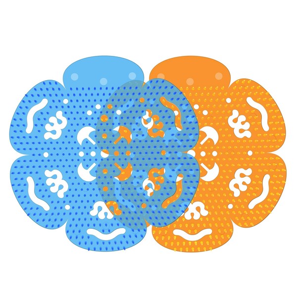 Urinal Screen Deodorizer-50Pack Urinal Screens with Fragrance, Urinal Screens for