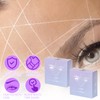 2 Piece Eyebrow Tracing Mapping Kit for Pre Dyed Eyebrows,