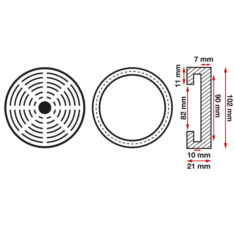 BGS 6470 | Rubber Pad | for Auto Lifts |
