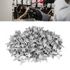 100pcs Terminal Marker Carrier 35mm DIN Rail Installation Universal UK