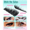 Thick Fairy Lash Clusters Kit DIY Salon-Effect Lash Extensions Wispy