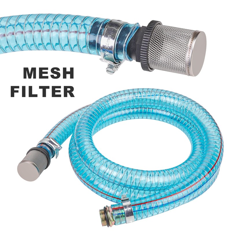 HOOTSUM 1 Inch Suction Hose for Fuel Diesel Transfer Pump,