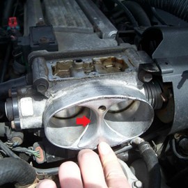 C4 Corvette Air Foil Throttle Body Booster Fits: 85 through 96 L98 LT1 LT4 Corvettes