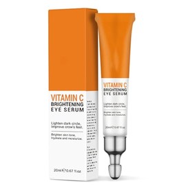 Crema de ojos con vitamina C para ojeras, crema para debajo de los ojos, crema reafirmante antienvejecimiento para mujeres, crema hidratante...       