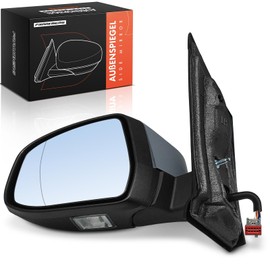 Frankberg Elektrisch Aussenspiegel Außenspiegel Links 8-polig &-Beheizbar &-Vorfeldausleuchtung &-Blinklicht Kompatibel mit Focus II DA DP HCP 2008-2011 Replace# 8M5117682TBL