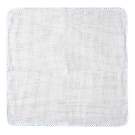 Isamu Shokai 100% Cotton, Made in Japan, Gauze Handkerchief, Plain, 11.4 x 11.4 inches (29 x 29 cm) (10 pieces)