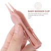 Totority Cleaning Tweezer Clip Durable Nose Ear Cleaning Tool with