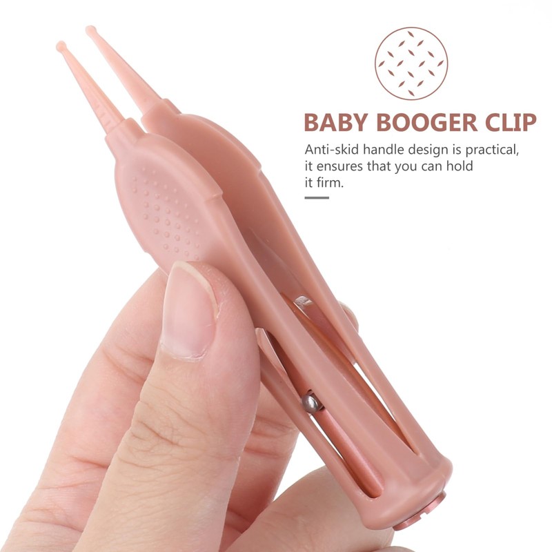 Totority Cleaning Tweezer Clip Durable Nose Ear Cleaning Tool with