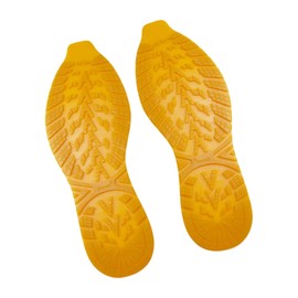 DEVENTORZ Shoe Repair Sheet, 1 Pair Rubber Seat Soles, Anti-Slip, Abrasion Resistant, Shoe Repair Kit, Freely Cut, Shoe Repair Material, Unisex, Sneakers Repair, Long Lasting, Sole Protection (Buff