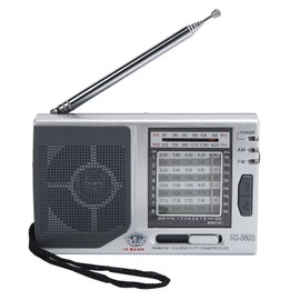 Portable Radio FullWaves Band FM AM SW Speaker Mini Digital Radio with Antenna 200mW