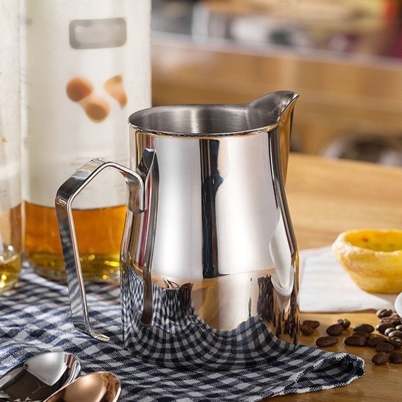 Milk Frothing Pitcher Coffee Steaming Pitcher 304 Stainless Steel Coffee