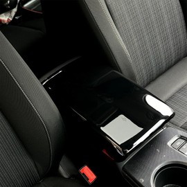 YINGTUU for Honda Civic 11th Gen 2022 2023 2024 2025 Interior Accessories Car Center Console Armrest Box Protector Cover Glossy Black Style