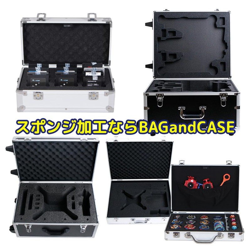 BAGandCASE ALIKAN Aluminum Case, Small, Thin, Attache Case, Business Case,