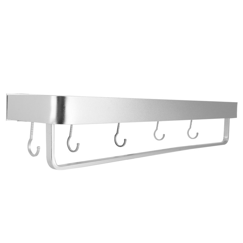Bathroom Shelf Wall Mount Space Aluminium Shower Single Layer Shelf