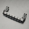 SAPHUE Guitar Tune-O-Matic Roller Saddle Bridge for 6 String Electric