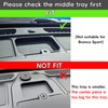 Auovo Dash Cover Tray Compatible with Ford Bronco Accessories 2021