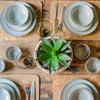 Cooks Professional Side Plates Stoneware Set of 4 Grey Ceramic